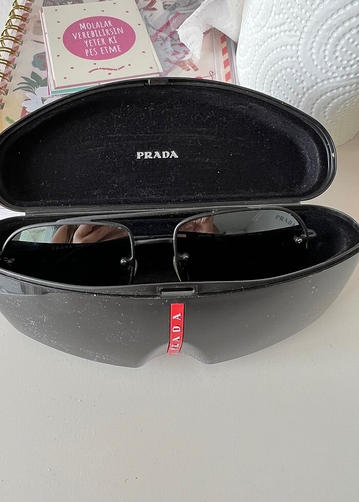 Prada orjinal güneş gözlüğü - Görsel 2