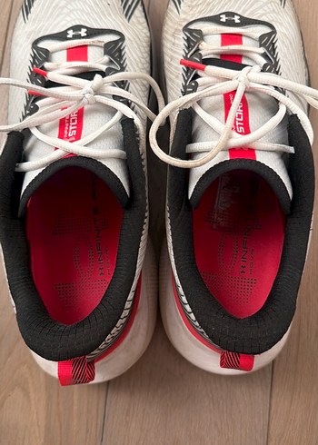 Under Armour Beyaz Erkek Spor Ayakkabı Bağcıkları - Görsel 2