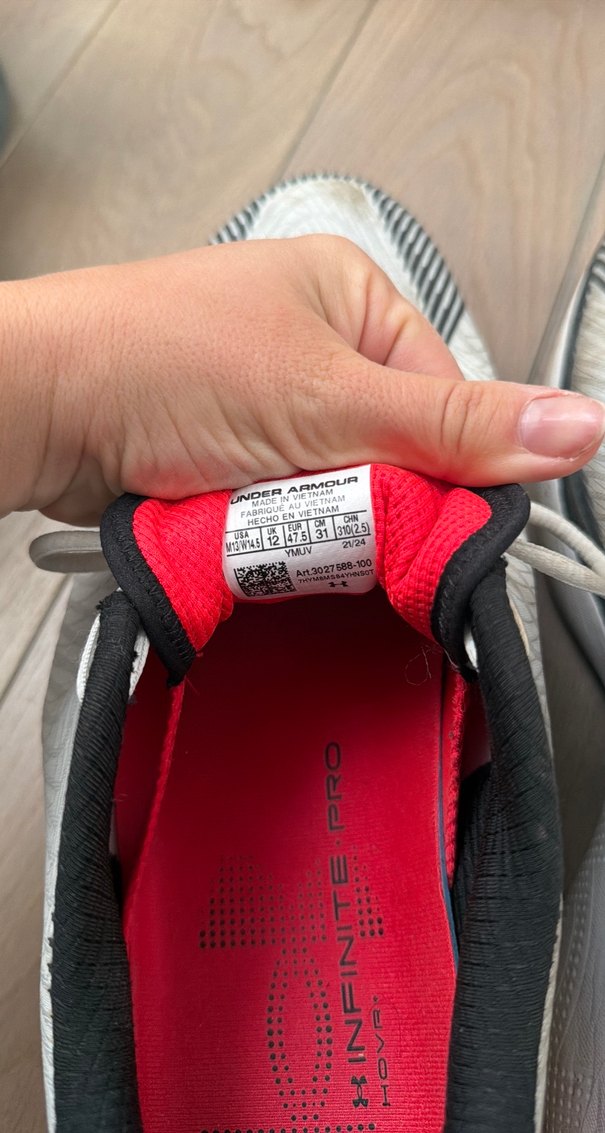 Under Armour Beyaz Erkek Spor Ayakkabı Bağcıkları - Görsel 3