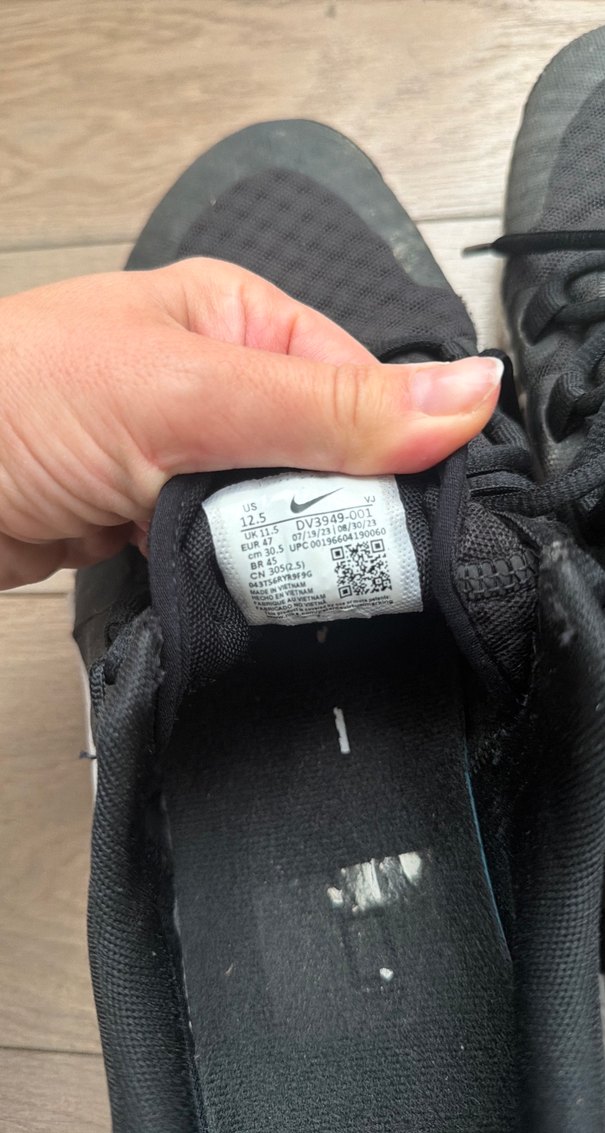 Siyah Bağcıklı Spor Erkek Sneakers - Görsel 2