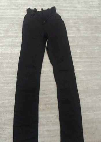 Siyah Normal Kesim Hamile Denim Pantolon - Görsel 2