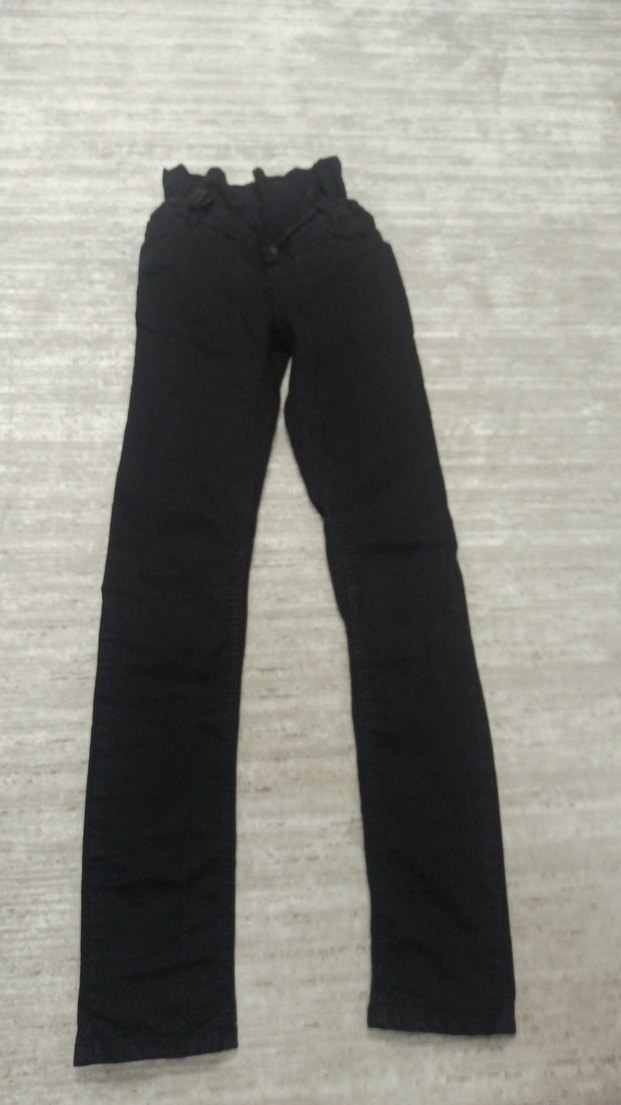 Siyah Normal Kesim Hamile Denim Pantolon - Görsel 2