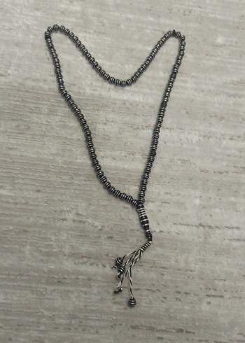 Bohem Gri Erkek Tesbih - Görsel 2