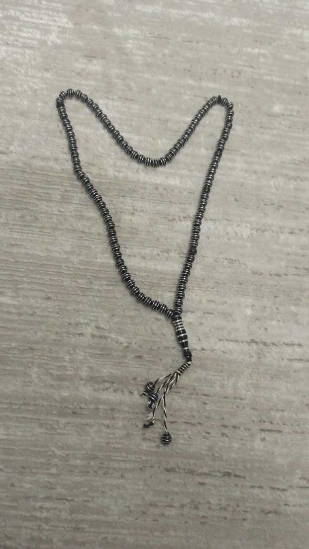 Bohem Gri Erkek Tesbih - Görsel 2