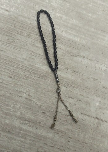 Gri Minimalist Erkek Tesbih Boncukları - Görsel 3