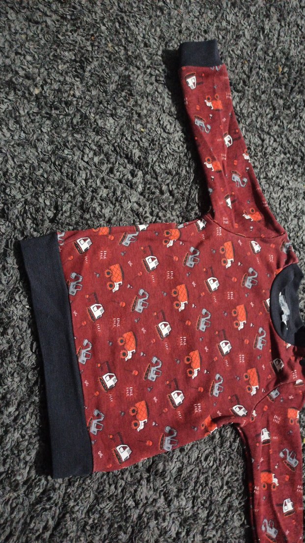 Kırmızı Erkek Çocuk Uzun Kollu Sweatshirt - Görsel 5