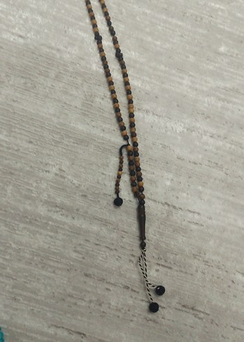 Bohem Tarzı Kahverengi Erkek Tesbih - Görsel 2