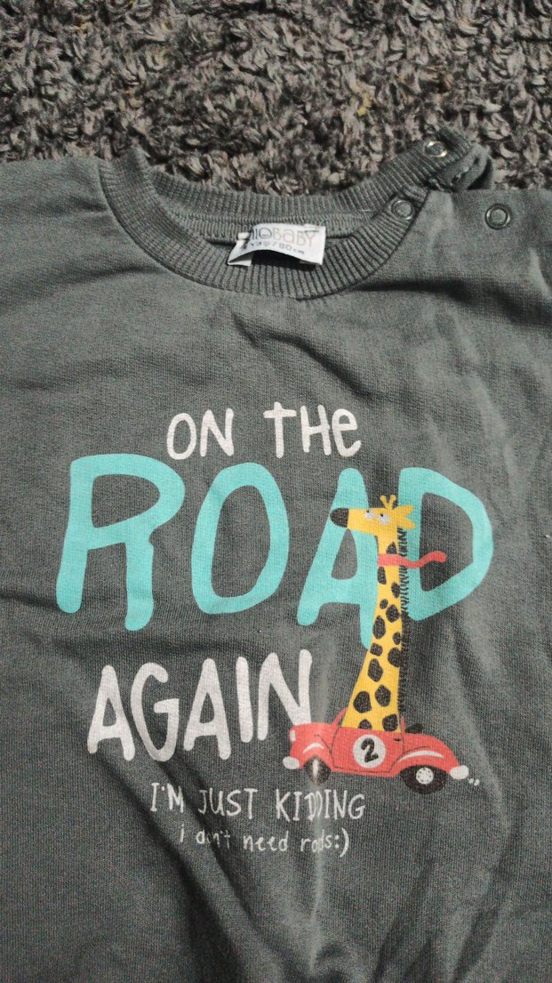 Gri Baskılı Erkek Çocuk Sweatshirt - Görsel 3