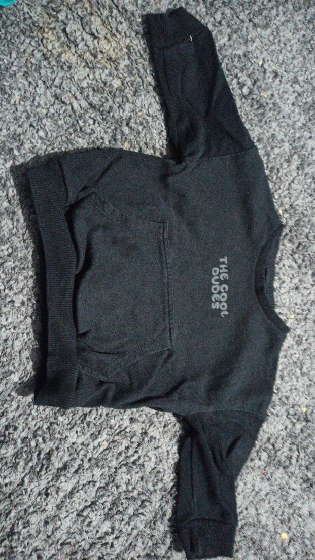 Gri Erkek Çocuk Sweatshirt, Yumuşak Kumaşlı - Görsel 3