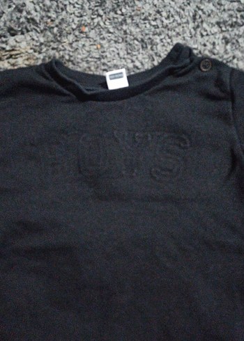 Erkek Çocuk Gri Uzun Kollu Sweatshirt - Görsel 2