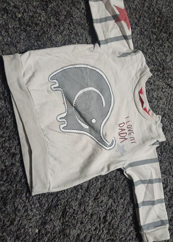 Gri Erkek Çocuk Uzun Kollu Sweatshirt - Görsel 2