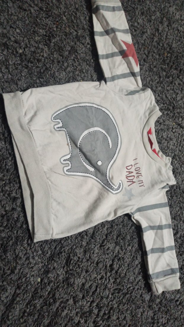 Gri Erkek Çocuk Uzun Kollu Sweatshirt - Görsel 2