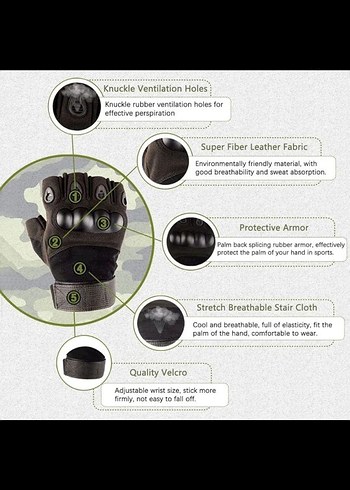 Motorsiklet kurye bisiklet body eldiveni xl - Görsel 2