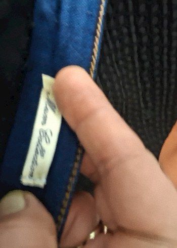 Mavi Hamile Kot Pantolon - Görsel 3