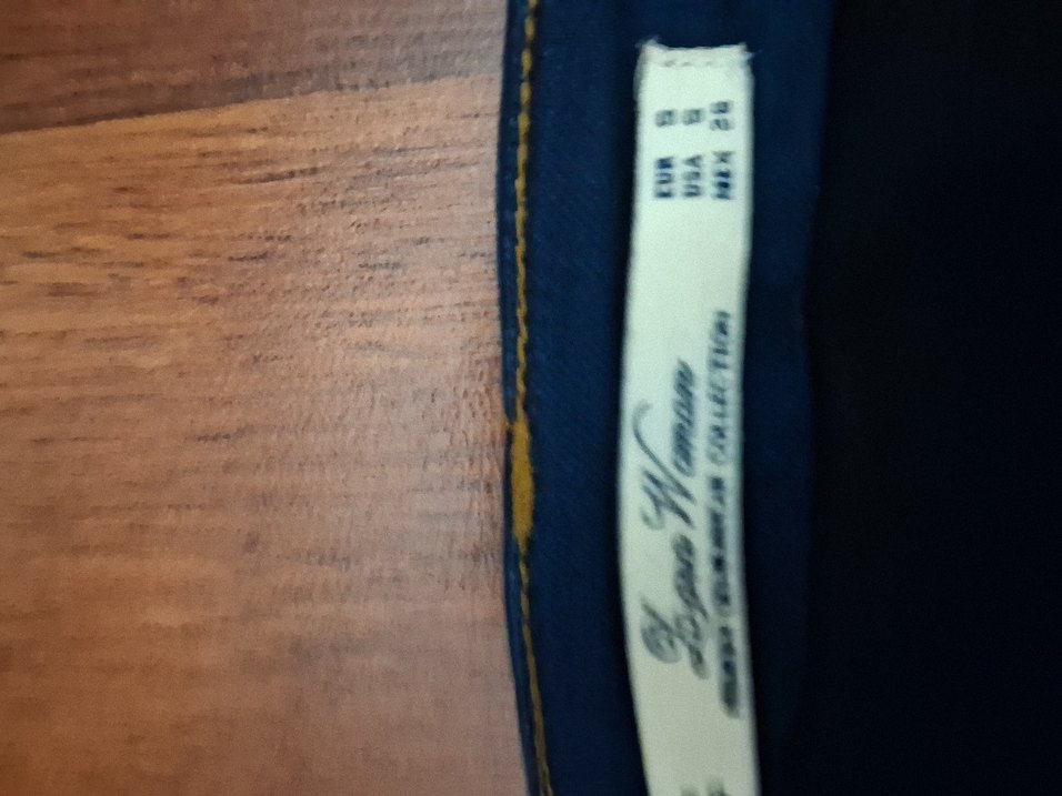 Mavi Hamile Kot Pantolon - Görsel 2