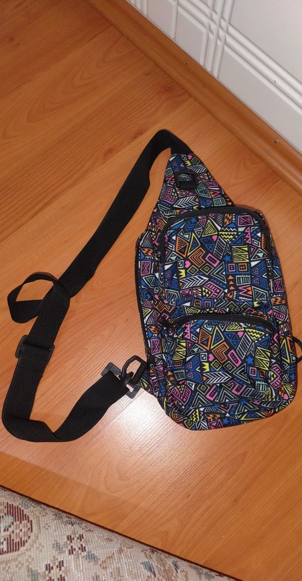 Desenli Bohem Kadın Çapraz Çanta - Görsel 2