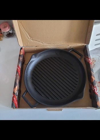 Döküm Izgara Tava Siyah - Görsel 2