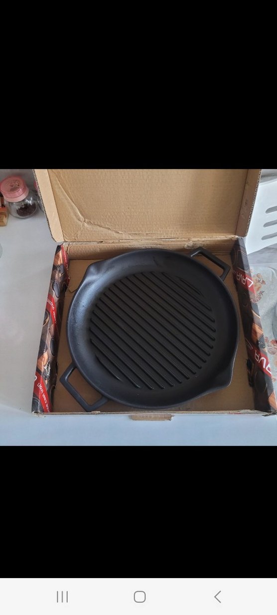 Döküm Izgara Tava Siyah - Görsel 2