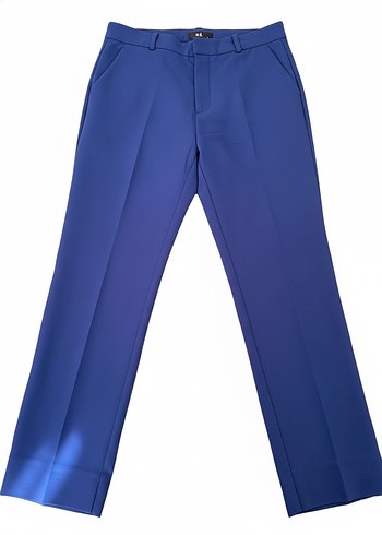 ADL Mavi Kadın Kumaş Pantolon - Görsel 2