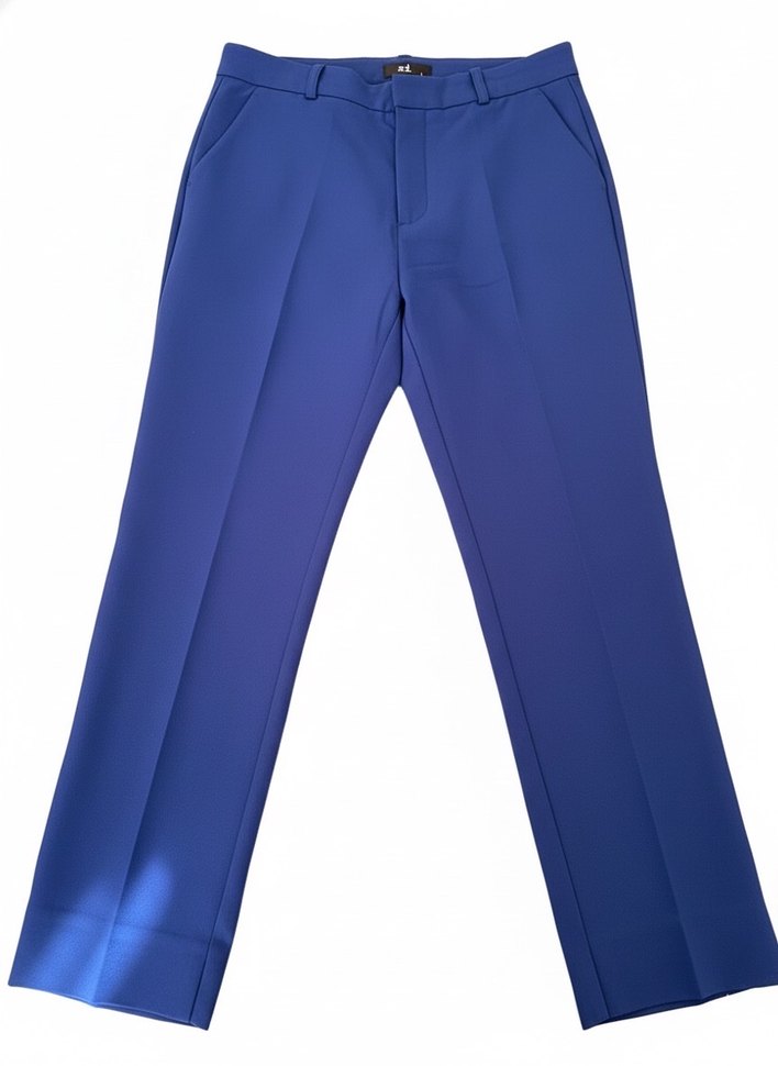 ADL Mavi Kadın Kumaş Pantolon - Görsel 2