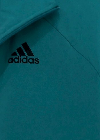Adidas Turkuaz Kadın Spor Ceket - Görsel 4