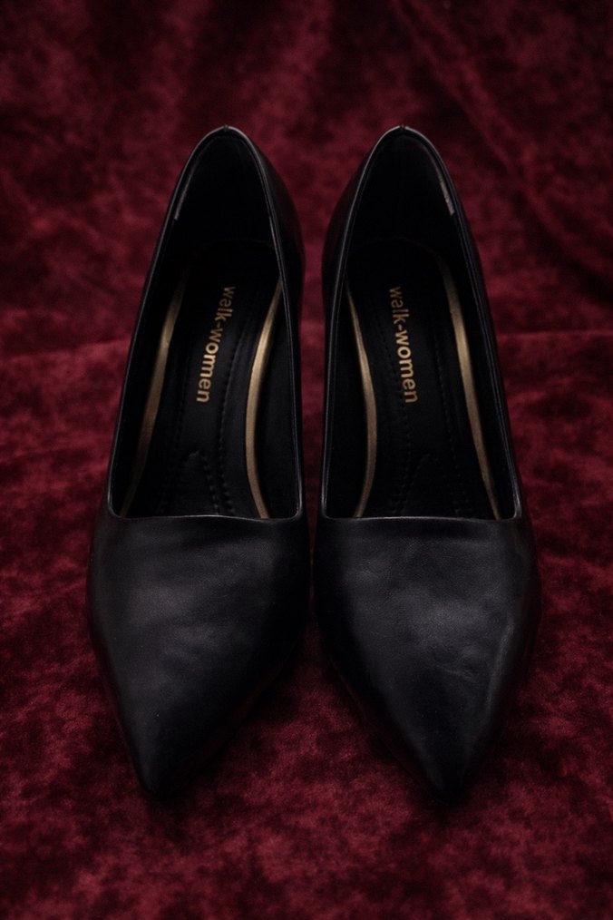 Siyah Klasik Topuklu Ayakkabı ~ Şık & Rahat - Görsel 5