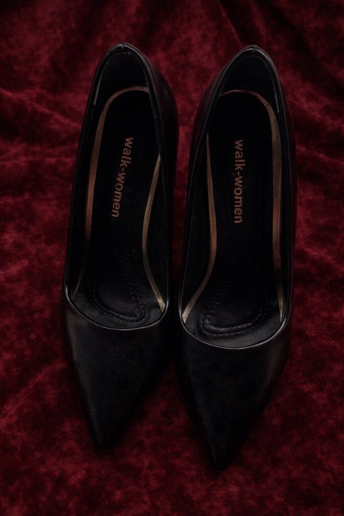Siyah Klasik Topuklu Ayakkabı ~ Şık & Rahat - Görsel 2