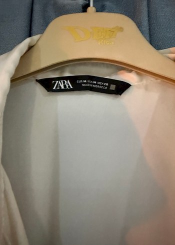 Zara Beyaz Şifon Gömlek  Hiç Giyilmedi - Görsel 5