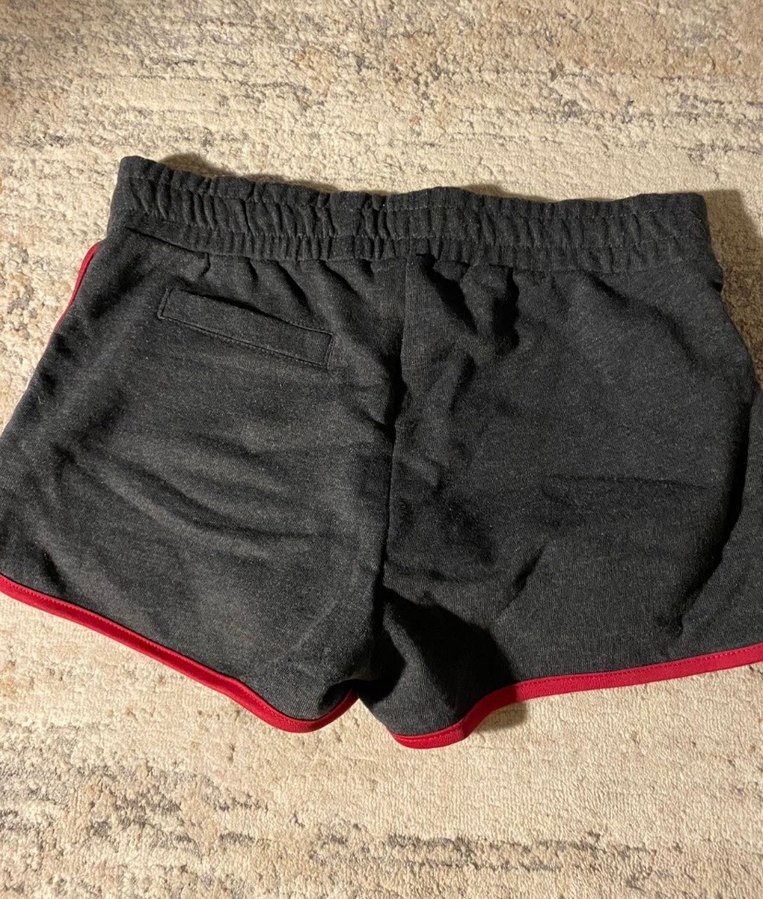 Gri Baskılı Kadın Mini Şort 2 tane - Görsel 4