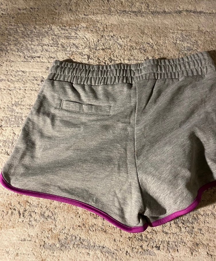 Gri Baskılı Kadın Mini Şort 2 tane - Görsel 5