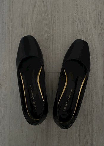 Kadın Siyah Klasik Topuklu - Görsel 3