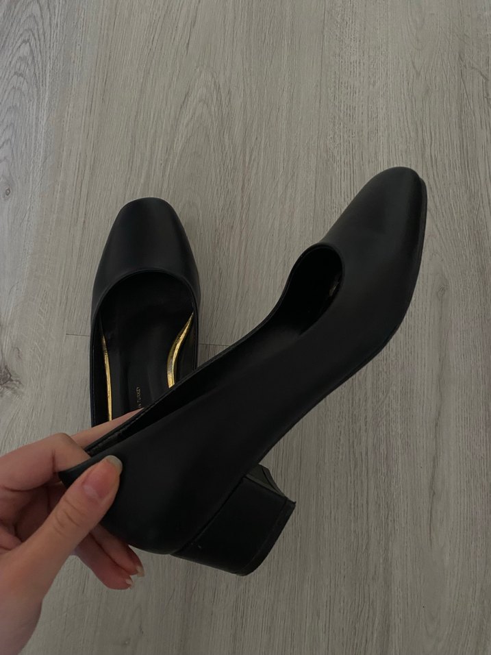 Kadın Siyah Klasik Topuklu - Görsel 4