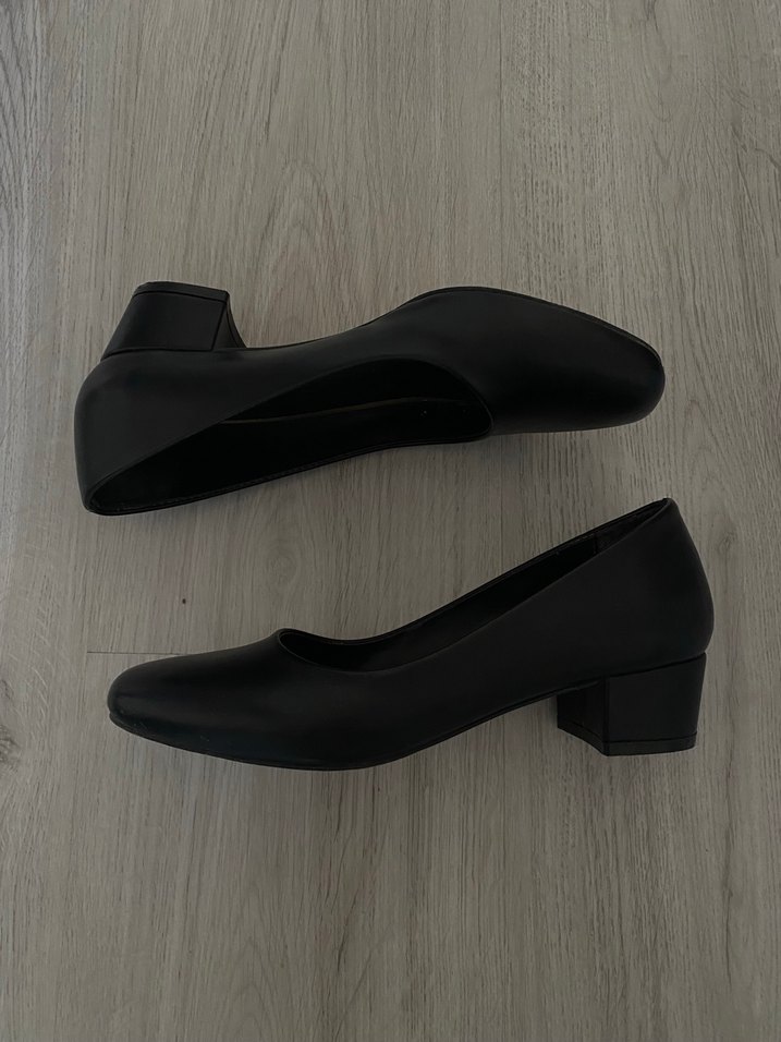 Kadın Siyah Klasik Topuklu - Görsel 2