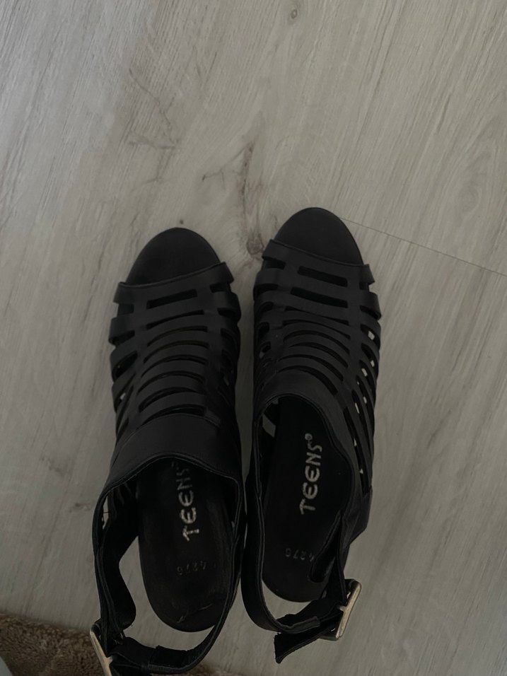 Siyah Kafes model Topuklu Kadın - Görsel 2