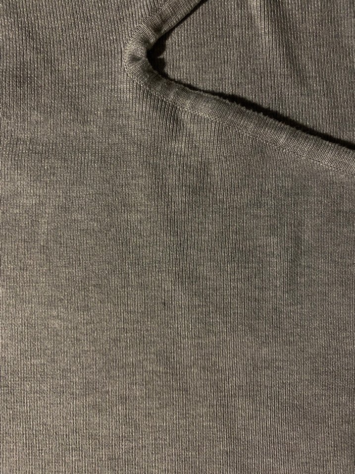 Gri Kolsuz dilvin bluz - Görsel 2