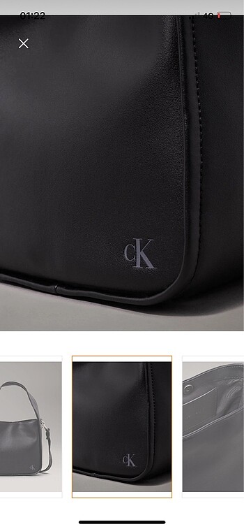 Calvin Klein calvin klein siyah çapraz çanta