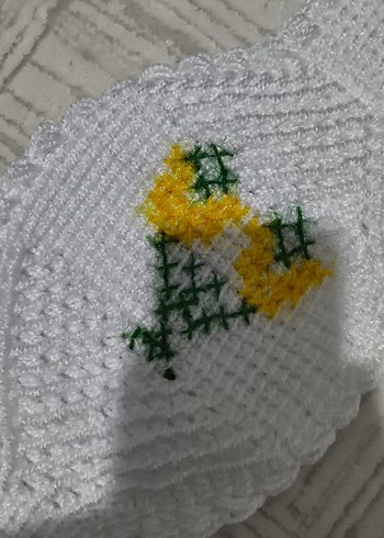 El Yapımı Nakışlı Banyo Lifi-Siirt Sırt İpi - Görsel 4