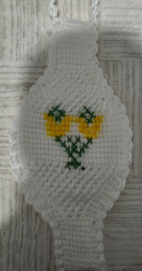 El Yapımı Nakışlı Banyo Lifi-Siirt Sırt İpi - Görsel 3