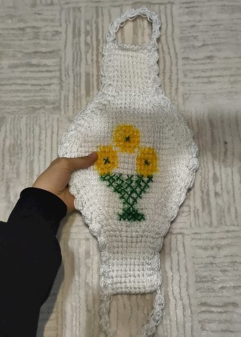 El Yapımı Nakışlı Banyo Lifi-Siirt ipi - Görsel 3