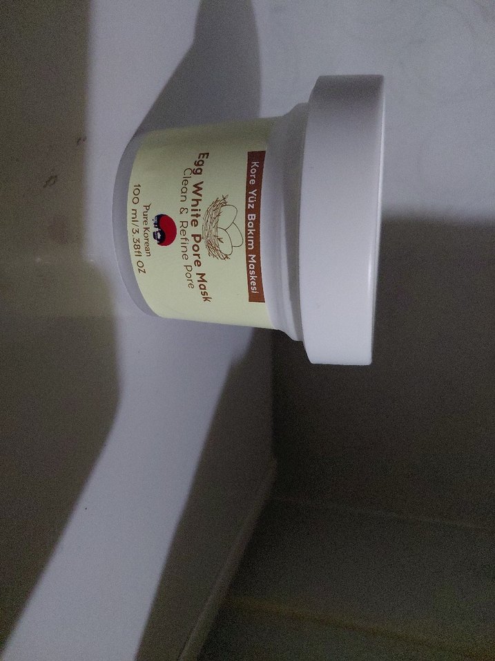 PureKorean Yumurta Akı Gözenek Maskesi 100ml - Görsel 2