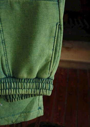 Unisex Yeşil Oversize Eşofman - Görsel 3