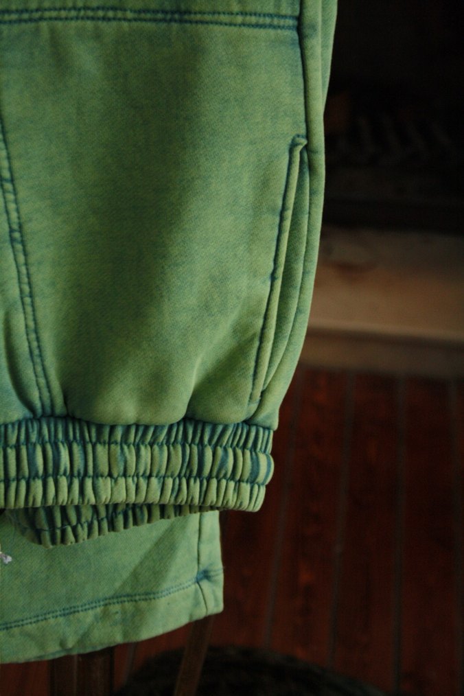 Unisex Yeşil Oversize Eşofman - Görsel 3