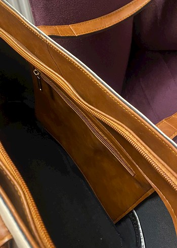 Bej Kadın Omuz Çantası - Görsel 2