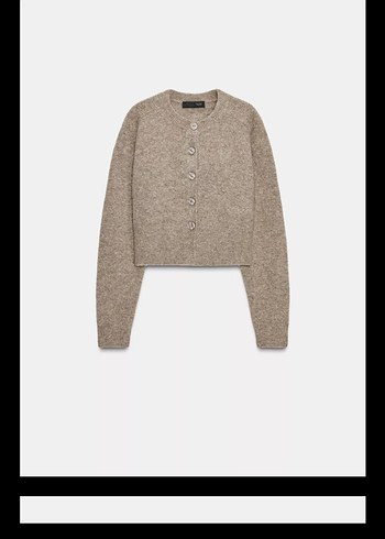 Yumuşak triko hırka - Görsel 5