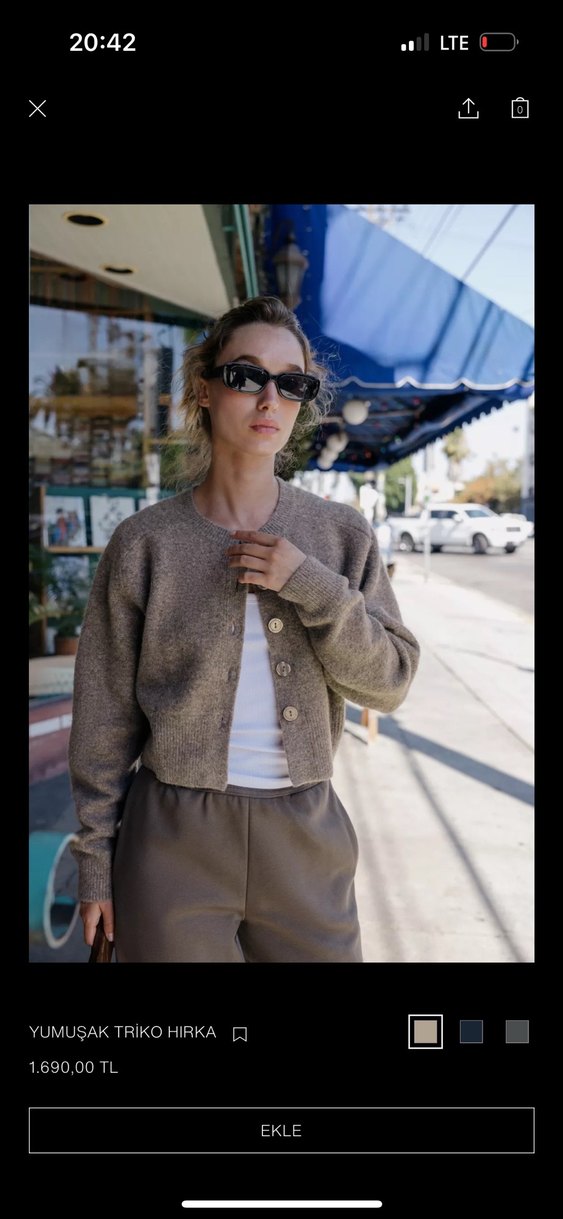 Yumuşak triko hırka - Görsel 3