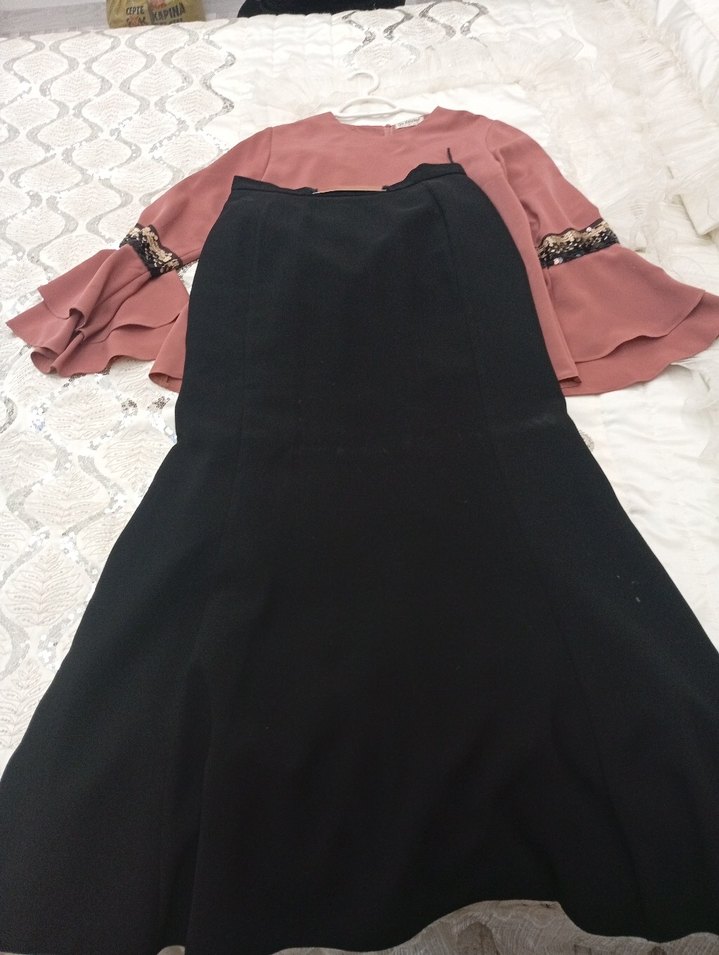 Kadın Çok Renkli İpek Bohem Vintage Fular - Görsel 3