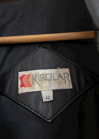 Düğmeli Siyah Deri Kadın Ceket - Görsel 2