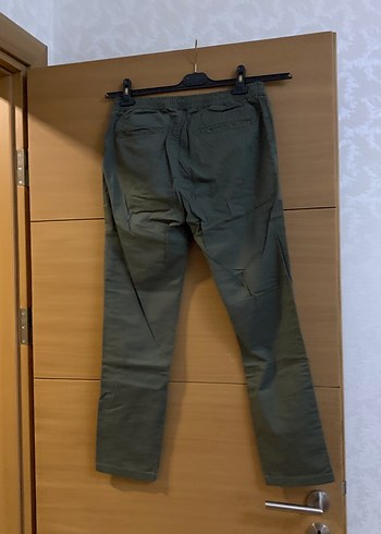 Haki Lastikli Erkek Pantolon - Görsel 2