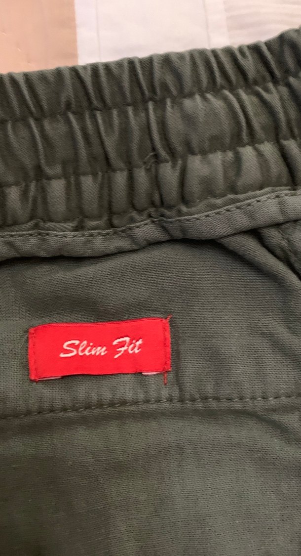 Haki Lastikli Erkek Pantolon - Görsel 5