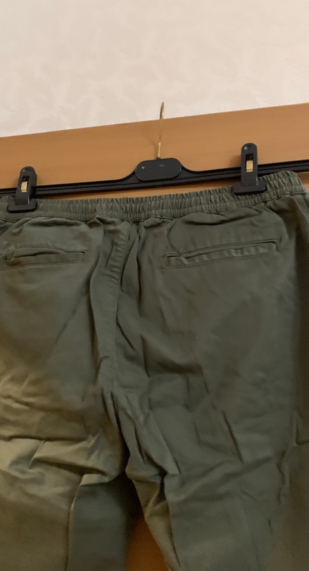 Haki Lastikli Erkek Pantolon - Görsel 3